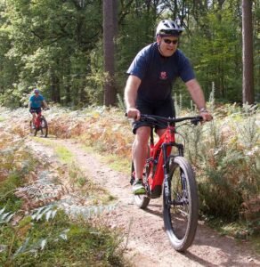 Surrey Hills MTB weekender near London. Two day trip trail riding and cross-country mountain biking