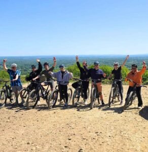 Surrey Hills MTB weekender near London. Two day trip trail riding and cross-country mountain biking