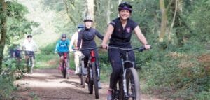 Surrey Hills MTB weekender near London. Two day trip trail riding and cross-country mountain biking